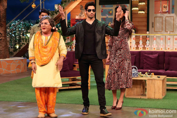Sidharth Malhotra and Katrina Kaif Promote Bar Bar Dekho on the sets of The Kapil Sharma Show