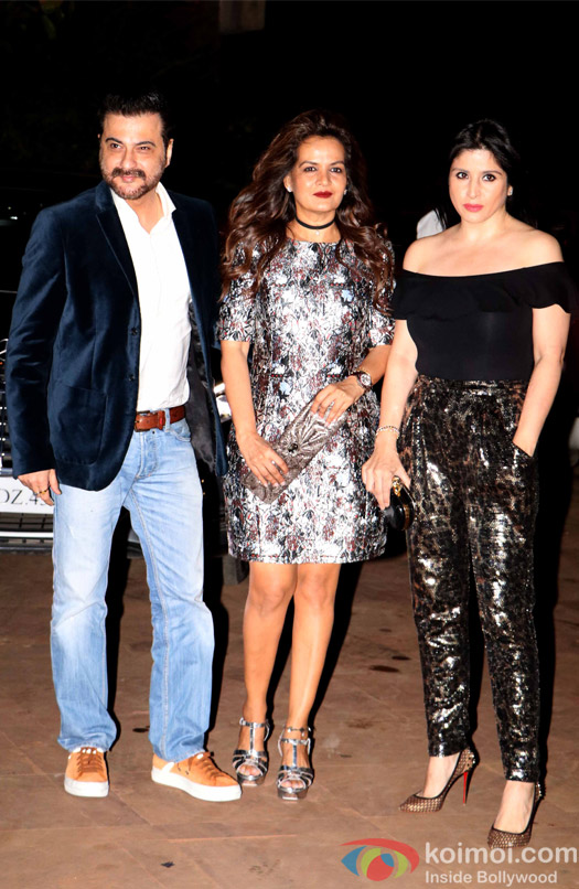 Sanjay kapoor during Rima Jain 60th birthday celebration