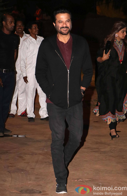 Anil kapoor during Rima Jain 60th birthday celebration