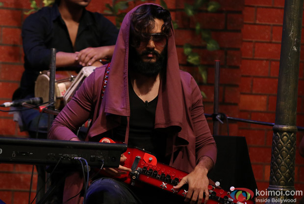 Ritesh Deshmukh on the sets of The Kapil Sharma Show