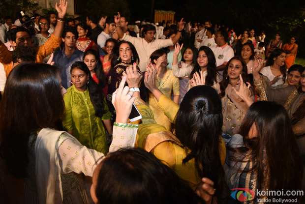 Celebrities Celebrating Ganpati Visarjan At Salman Khan's House