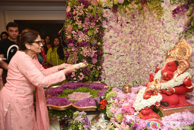 Celebrities Celebrating Ganpati Visarjan At Salman Khan's House