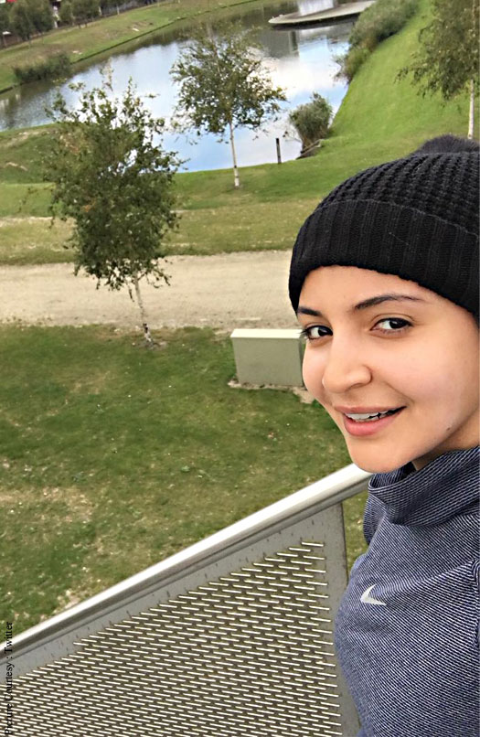 Anushka Sharma On The Sets : The Ring