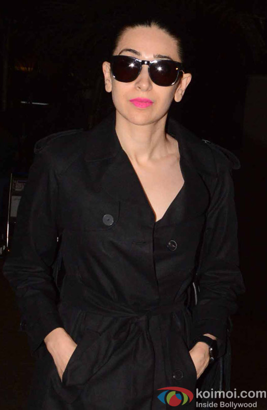 Karisma Kapoor Spotted at Airport