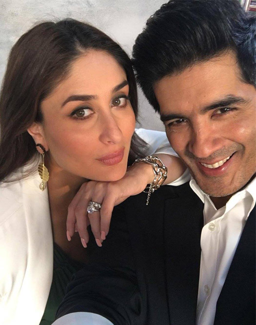 Kareena Kapoor Khan during her latest shoot for VOGUE India with Manish Malhotra