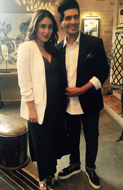 Kareena Kapoor Khan during her latest shoot for VOGUE India with Manish Malhotra