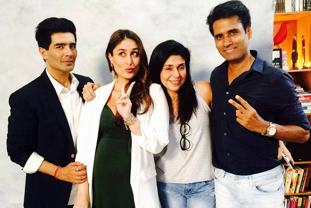 Kareena Kapoor Khan during her latest shoot for VOGUE India with Manish Malhotra
