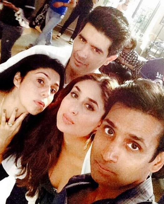Kareena Kapoor Khan during her latest shoot for VOGUE India with Manish Malhotra