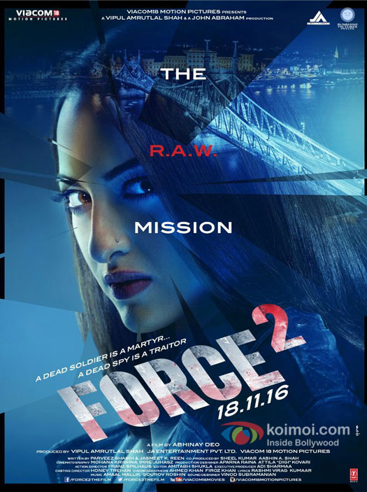 Force 2 Poster: Here's Sonakshi Sinha's Action-Packed Look