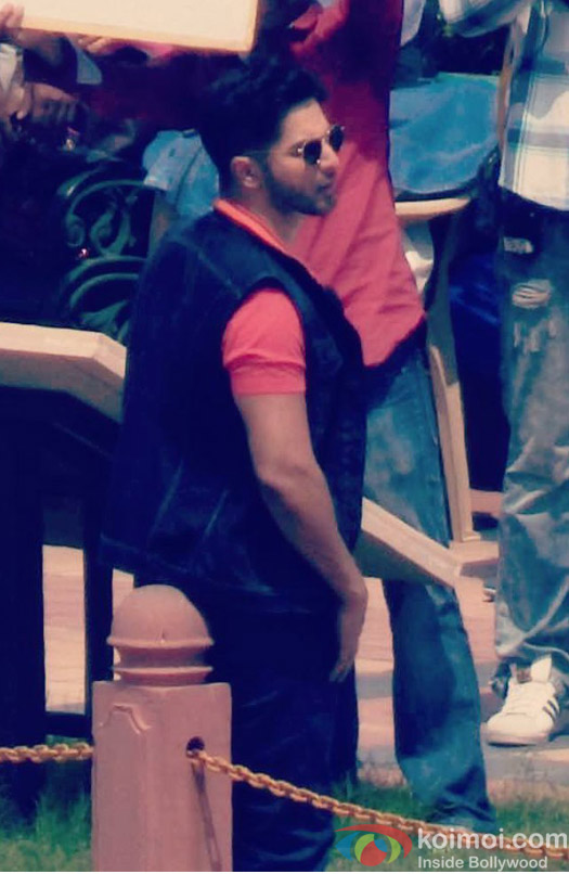 Alia Bhatt And Varun Dhawan On The Sets Of Badrinath Ki Dulhaniya