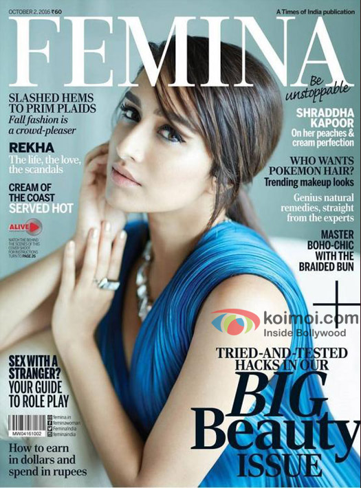 Stunning! Shraddha Kapoor Graces The Latest Cover Of Femina
