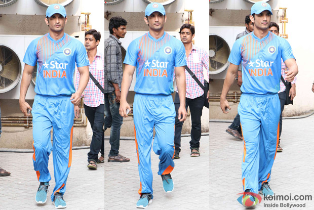 Sushant Singh Rajput spotted at mehboob studio