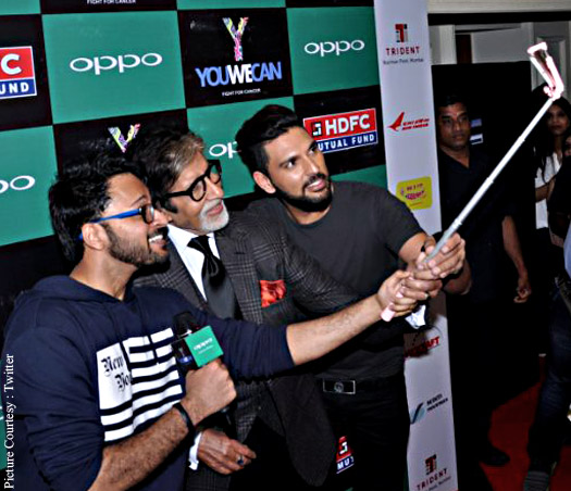 Amitabh Bachchan at Yuvraj Singh's Fashion Label Launch