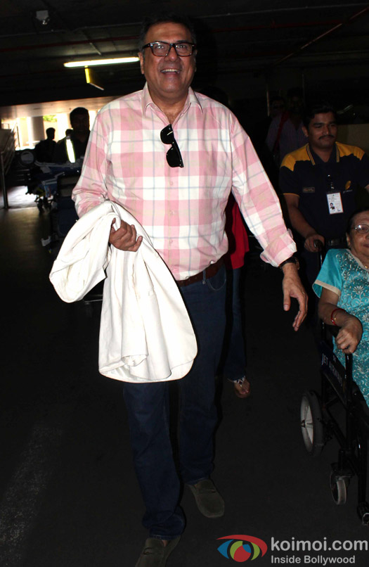 Boman Irani spotted at Airport