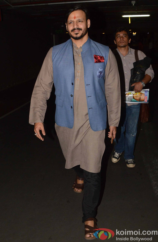 Vivek Oberoi spotted at Airport