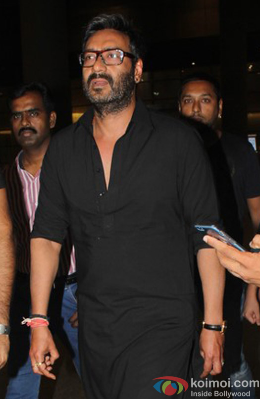 Ajay Devgan spotted at Airport