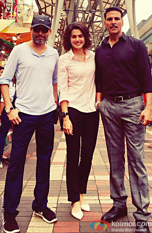 Akshay Joins Taapsee On The Sets Of Naam Shabana In Malaysia