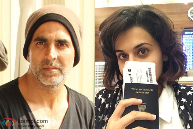 Akshay Kumar, Taapsee Pannu shoot for 'Naam Shabana' in Malaysia