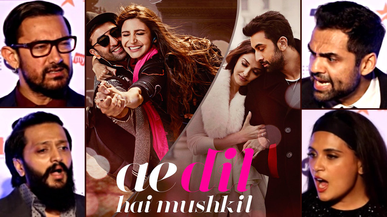 Celebrities React To Ae Dil Hai Mushkil's Controversy