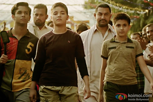 Aamir Khan in a still from Dangal