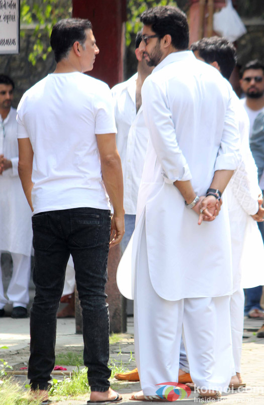 Funeral of Shilpa Shetty's father Surendra Shetty