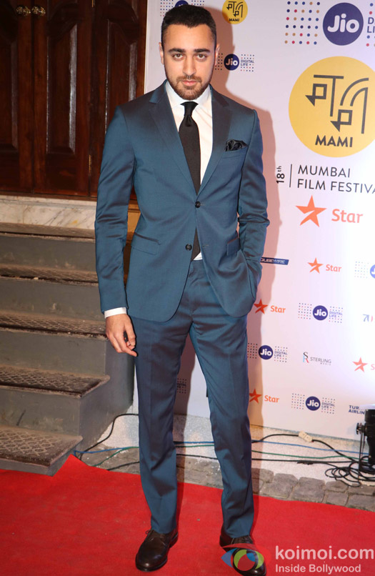 Imran Khan During The Jio MAMI 18th Mumbai Film Festival - Opening ceremony