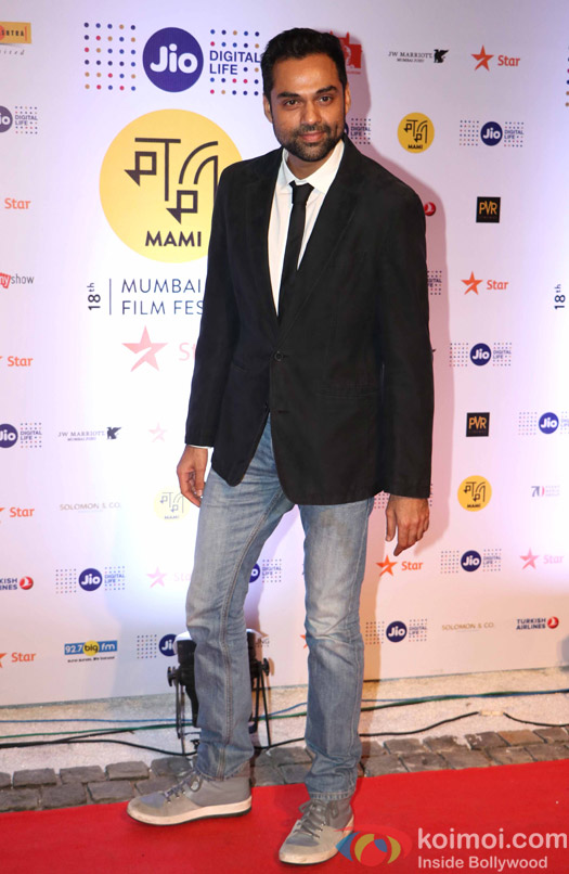 Abhay deol During The Jio MAMI 18th Mumbai Film Festival - Opening ceremony 