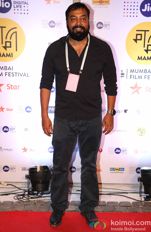 Anurag Kashap During The Jio MAMI 18th Mumbai Film Festival - Opening ceremony 