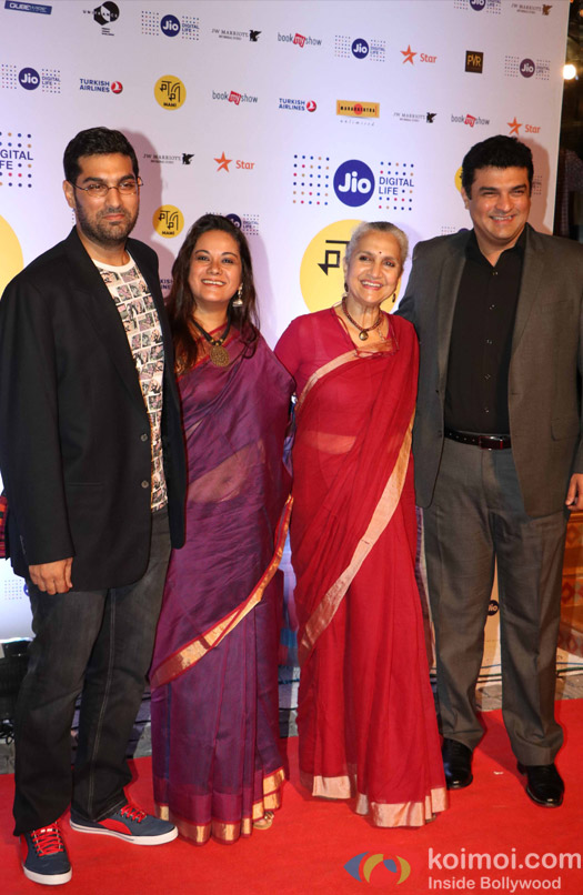 Siddharth Roy Kapur and Kunal Roy kapoor During The Jio MAMI 18th Mumbai Film Festival - Opening ceremony 
