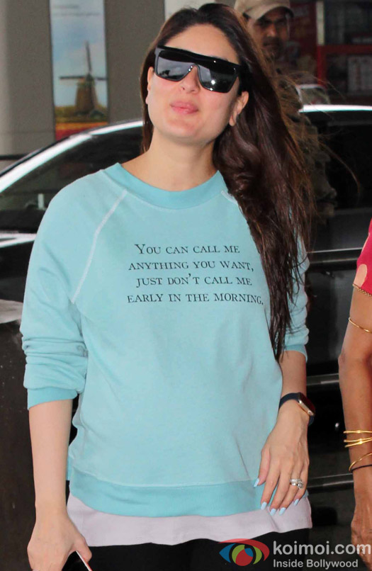 Kareena Kapoor Khan spotted at Airport