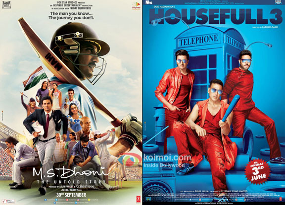 M.S. Dhoni - The Untold Story Beats Housefull 3; Becomes 4th Highest Grosser Of 2016