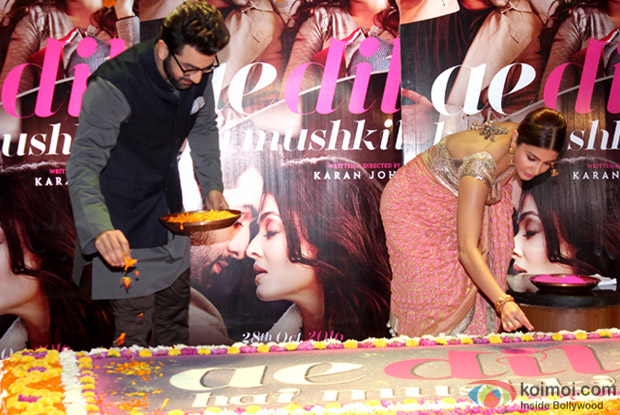 Ranbir and Anushka visit PVR for the promotion of film Ae Dil Hai Mushkil