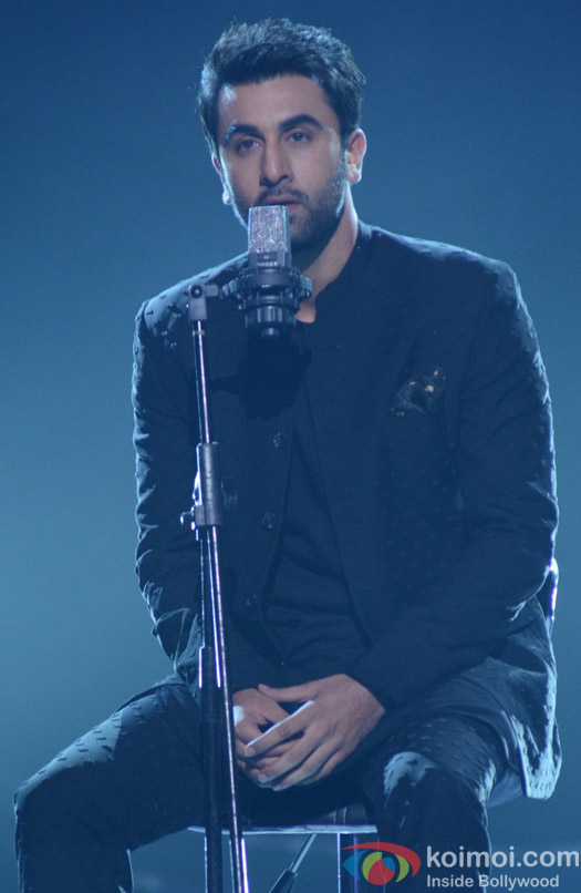 Ranbir Kapoor on the sets of Jhalak Dikhhla Jaa