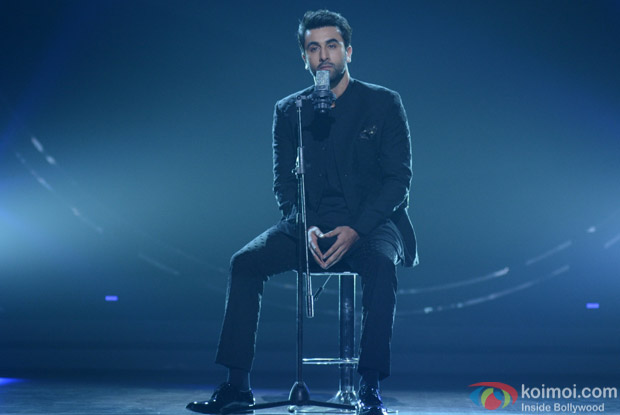 Ranbir Kapoor on the sets of Jhalak Dikhhla Jaa