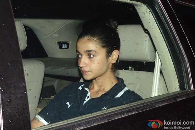 Alia Bhatt spotted at Airport