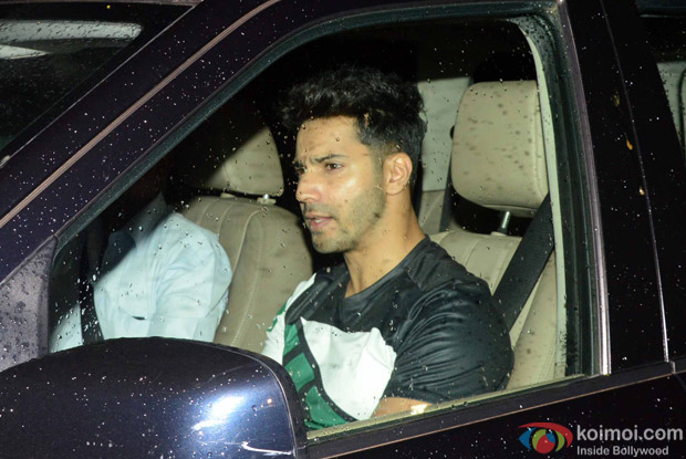 Varun Dhawan spotted at Airport