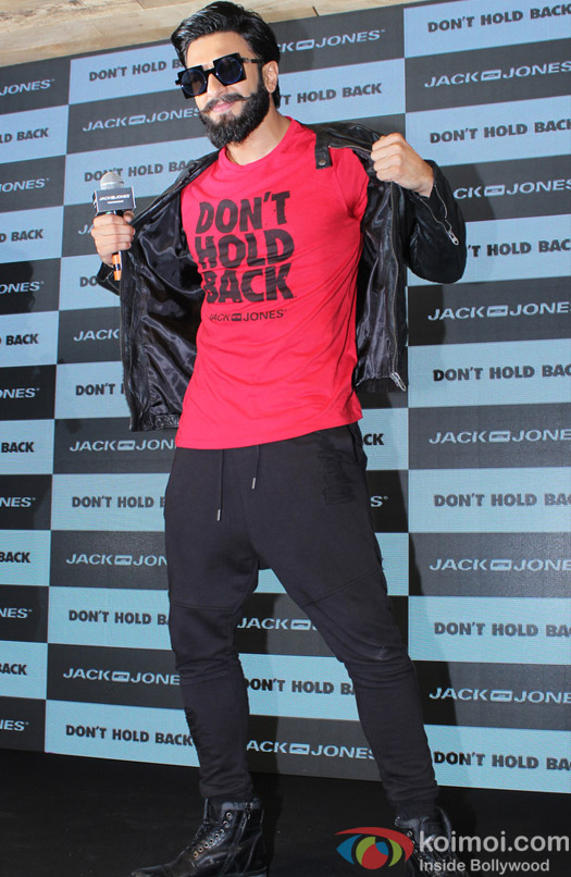 Ranveer Singh launches brand campaign Don't Hold Back 