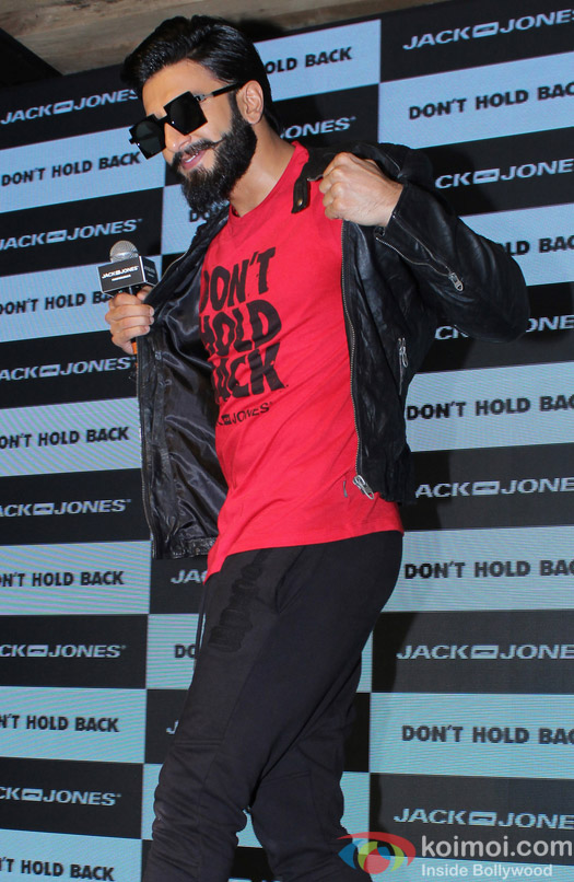 Ranveer Singh launches brand campaign Don't Hold Back 