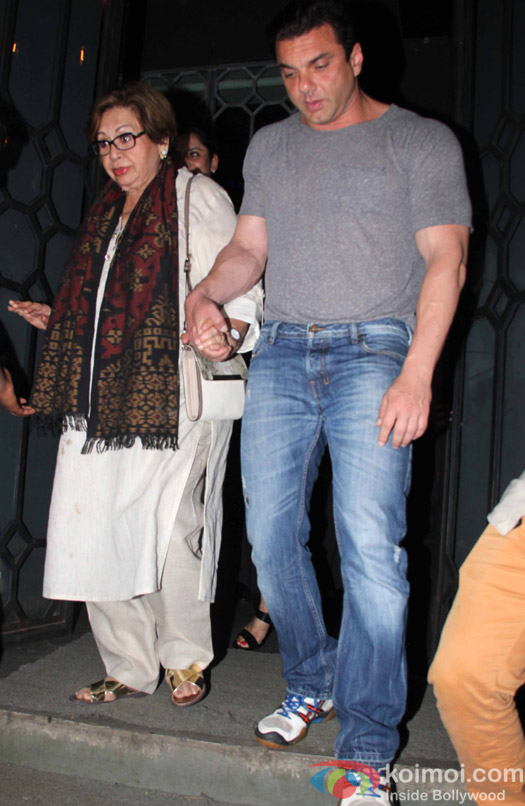 Helen and sohail Khan at Aayush Sharma's Birthday Party