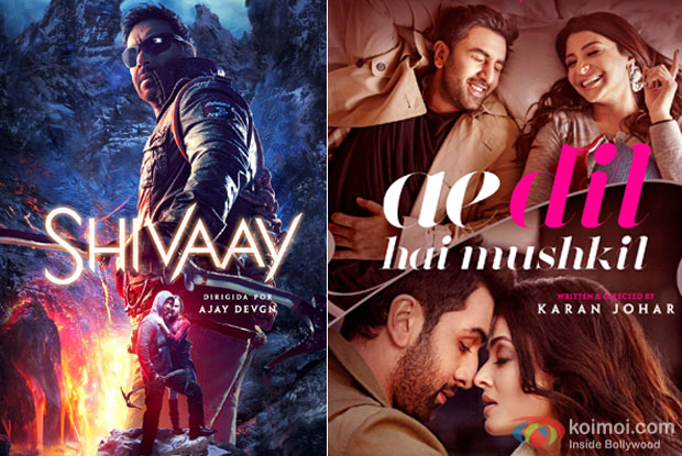 Shivaay And Ae Dil Hai Mushkil Advance Bookings