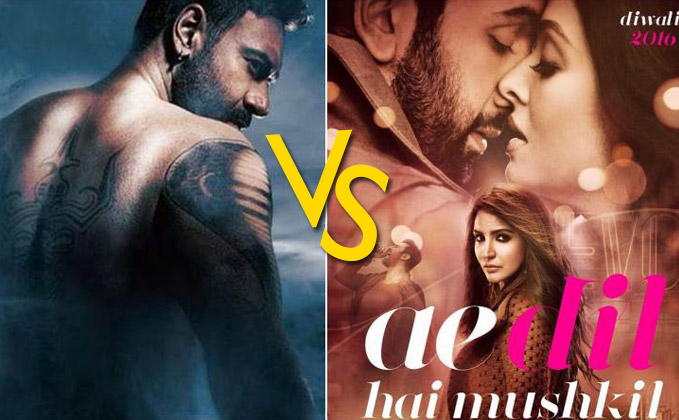 Shivaay Vs Ae Dil Hai Mushkil: Who Will Get A Bigger Opening?