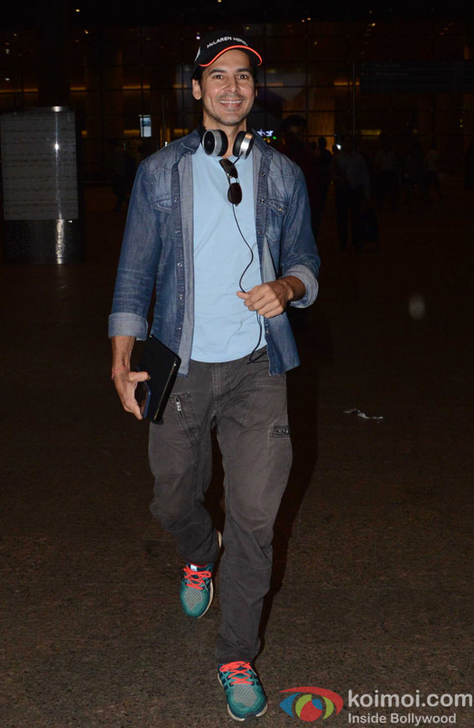 Dino Morea spotted at Airport
