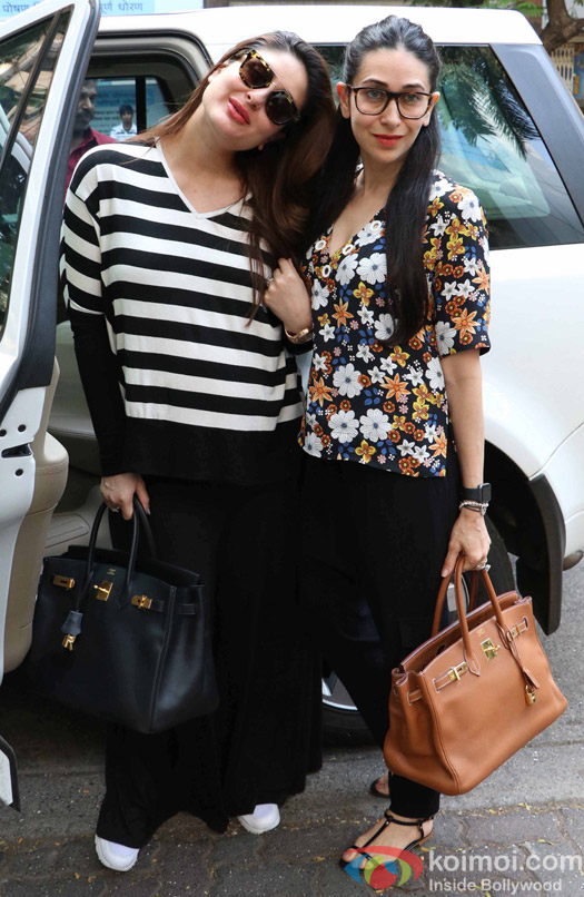 Kareena kapoor and Karisma Kapoor spotted at hakksan
