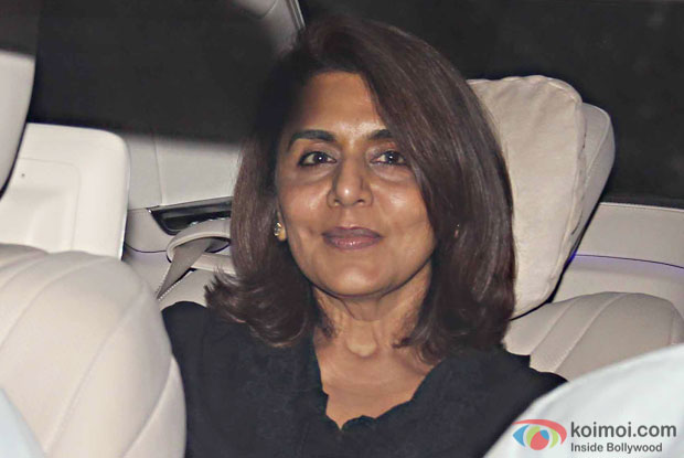 Neetu Singh during the special screening of movie Ae Dil Hai Mushkil at lightbox