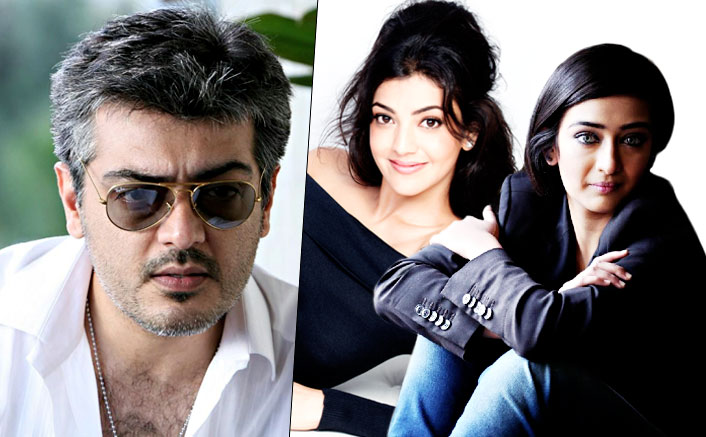 Kajal Aggarwal and Akshara Haasan in Ajith Kumar's next yet-untitled Tamil project