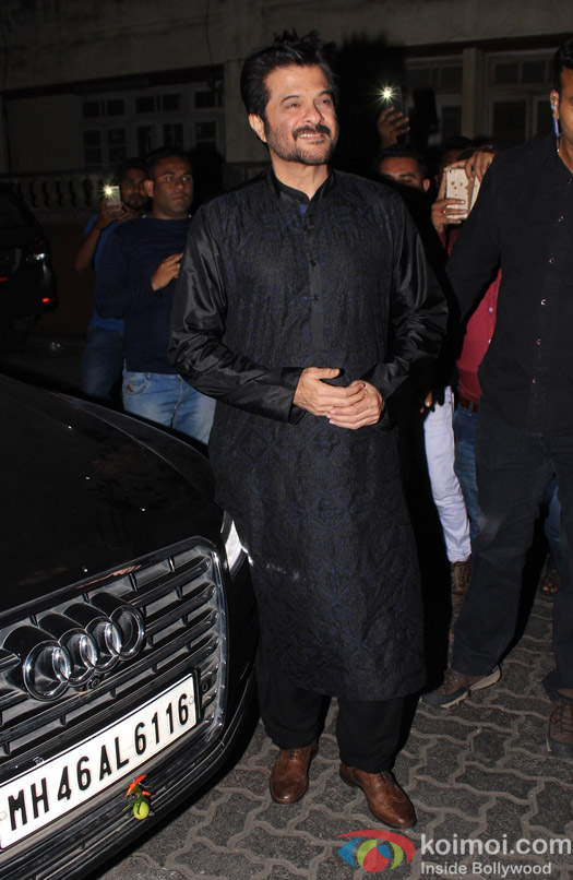 Anil Kapoor during Aamir Khan's Diwali celebration