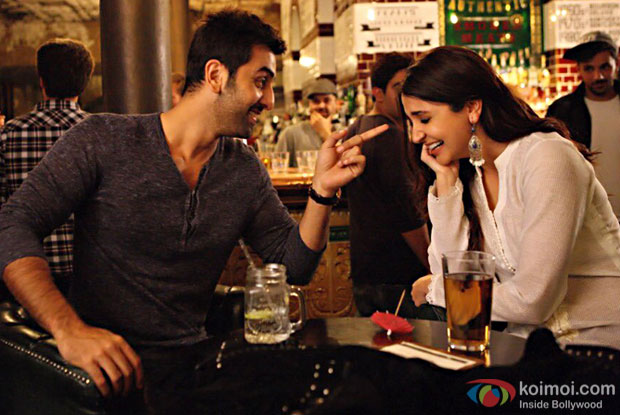 Ranbir Kapoor and Anushka Sharma in a still from Ae Dil Hai Mushkil