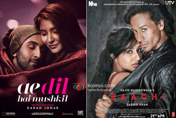 Ae Dil Hai Mushkil Overtakes Baaghi; Becomes 7th Highest Grosser