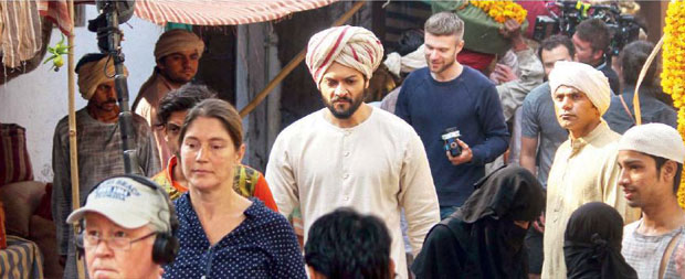 Ali Fazal shoots for his international movie in Agra