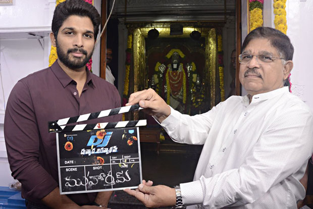 Allu Arjun starts shooting for 'DJ'